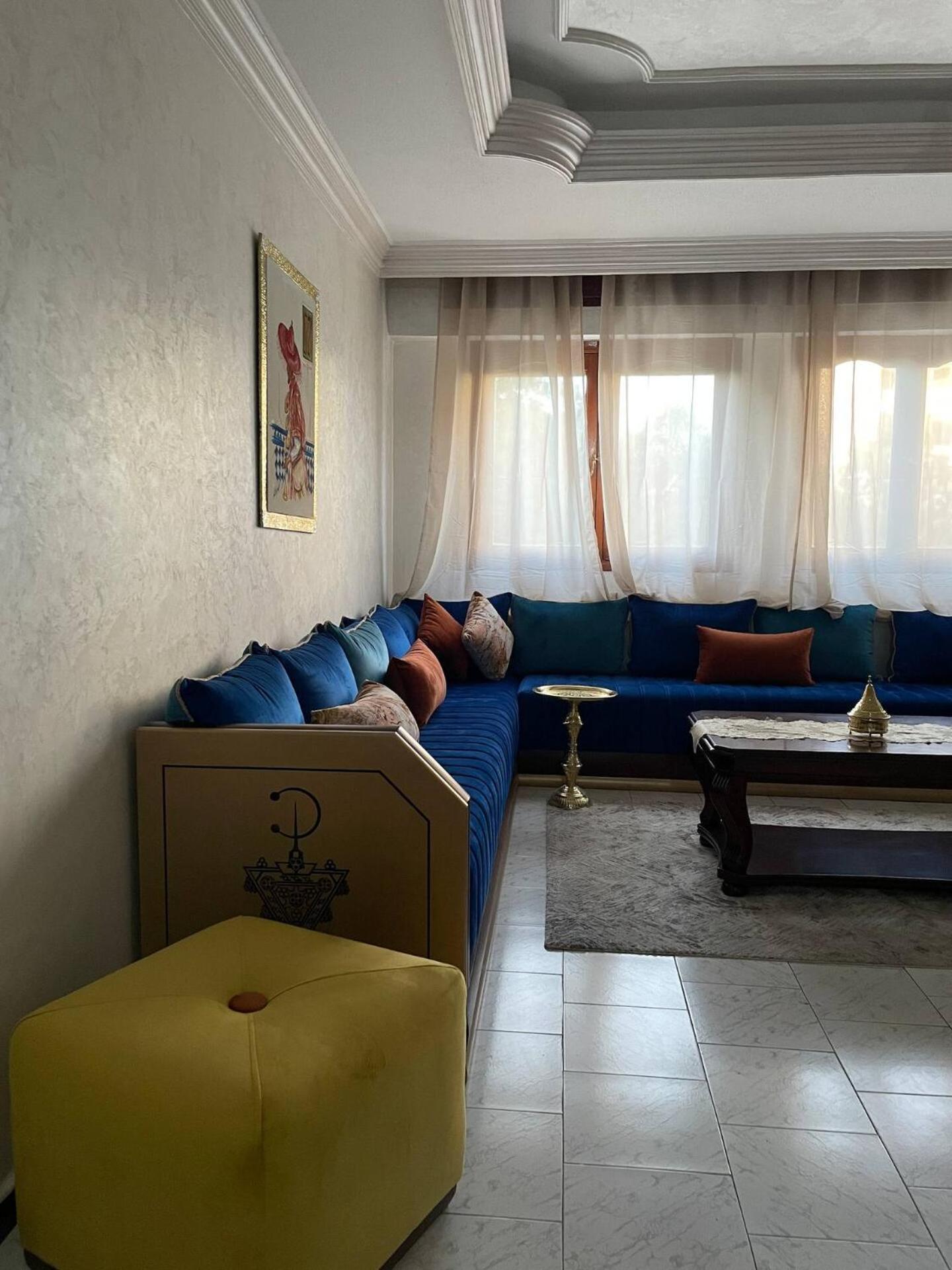 Beautiful 3-Bedroom Apt In The Heart Of Tanger Exterior foto